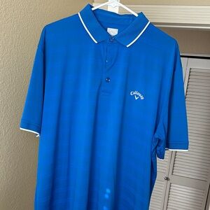 Callaway Men's Vibrant Blue Polo Shirt